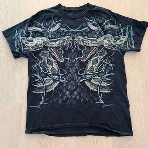 Liquid Blue 2019 rattler black t-shirt